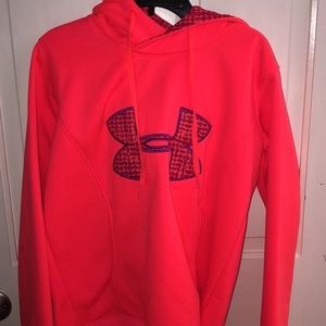 Under Armour Highlighter Pink Hoodie